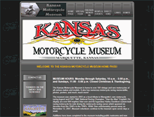 Tablet Screenshot of ksmotorcyclemuseum.org